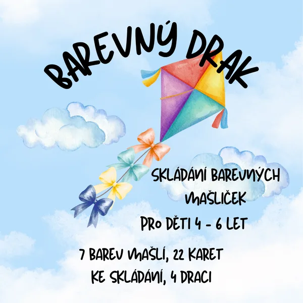 Barevný drak 1
