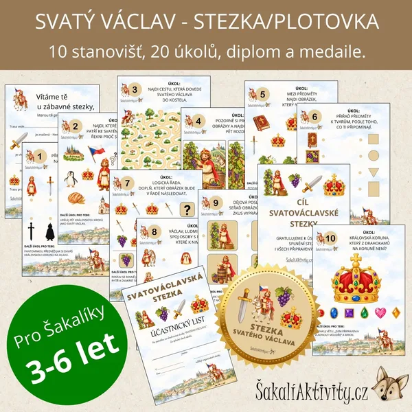 Plotovka/stezka - Svatý Václav 1