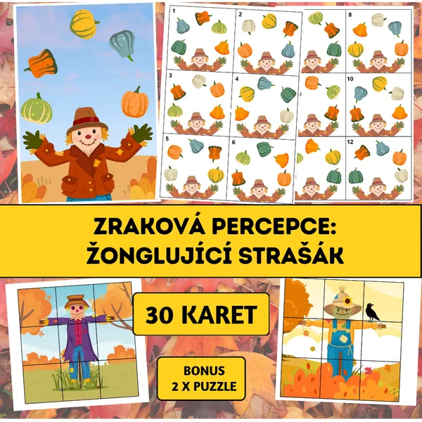 Zraková percepce: Žonglující strašák 1