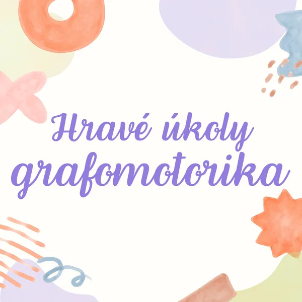 Hravé úkoly – grafomotorika 1