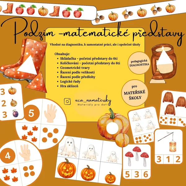 Podzim - matematické představy 1