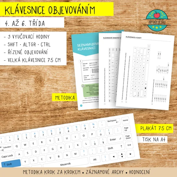 Klávesnice objevováním 1