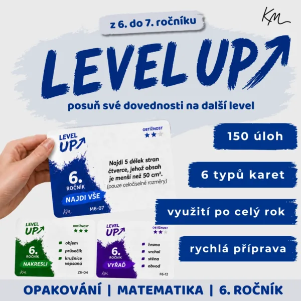 LEVEL UP 6 - opakovací hra 6. ročníku 1