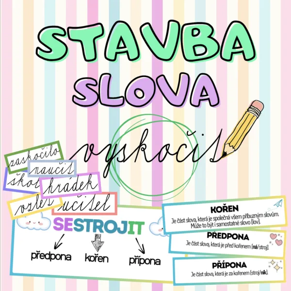 STAVBA SLOVA 1