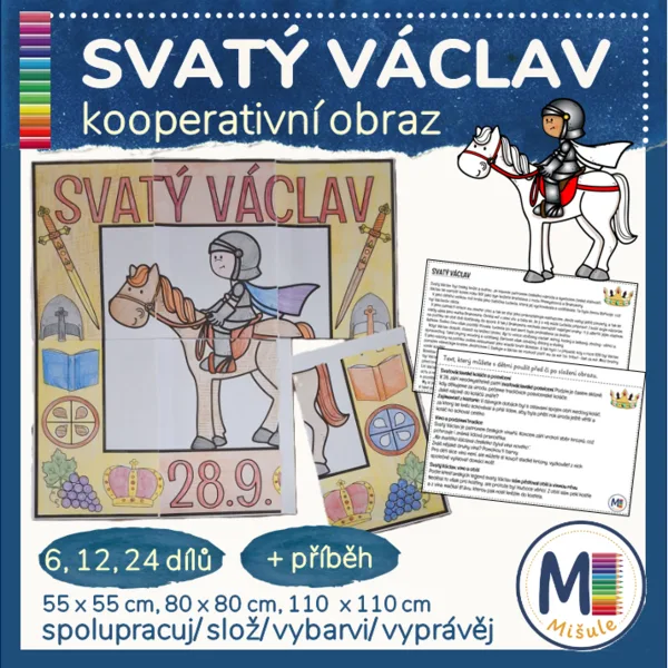 SVATÝ VÁCLAV - kooperativní obraz 1