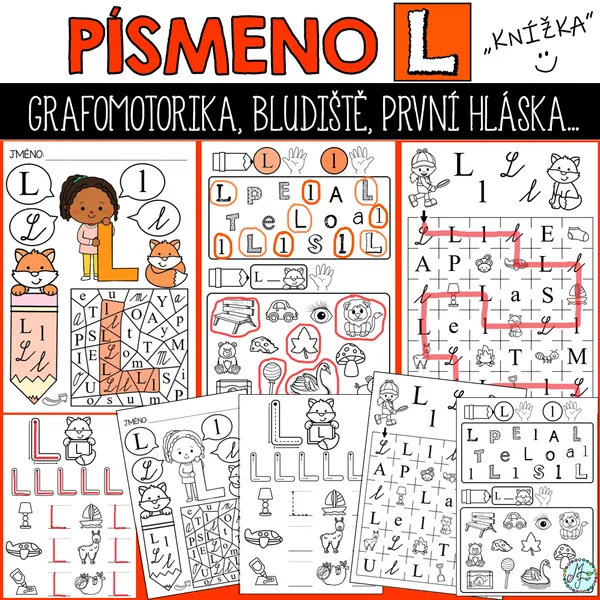 PÍSMENO L (knížka) 1