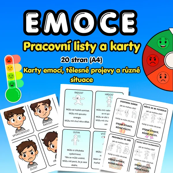 EMOCE - Pracovní listy a karty 1