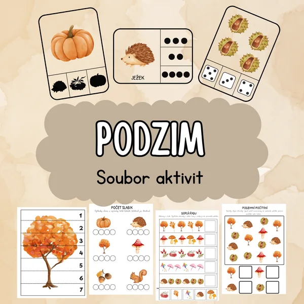 Podzim - soubor aktivit 1