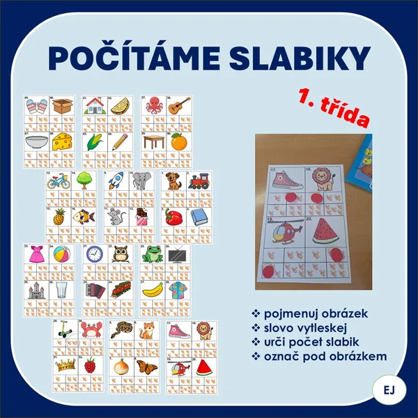 Počítáme slabiky 1