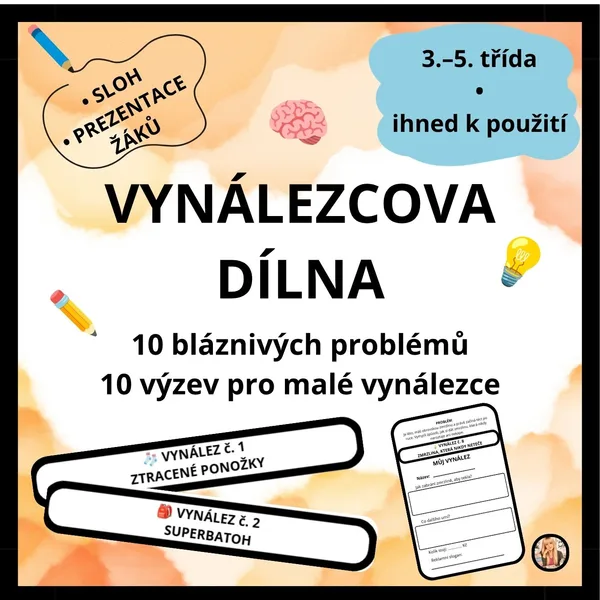 VYNÁLEZCOVA DÍLNA - 10 výzev pro malé vynálezce 1
