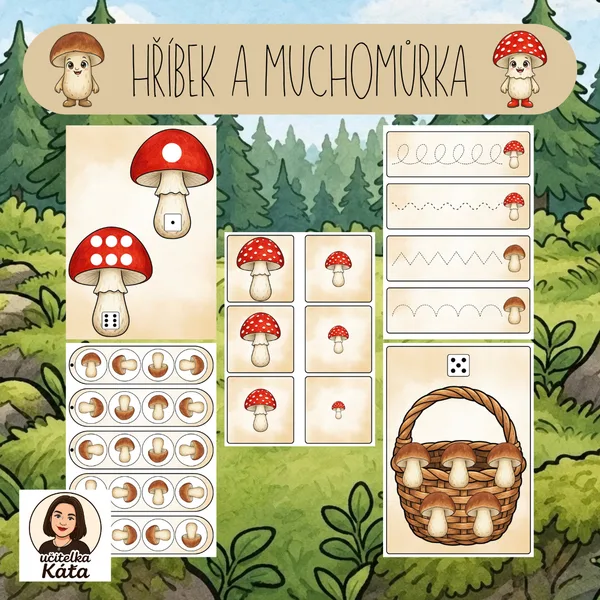 HŘÍBEK A MUCHOMŮRKA 1