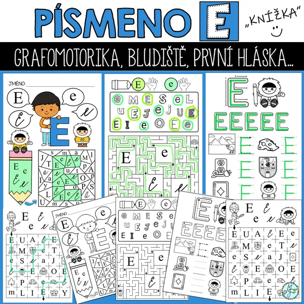 PÍSMENO E (knížka) 1