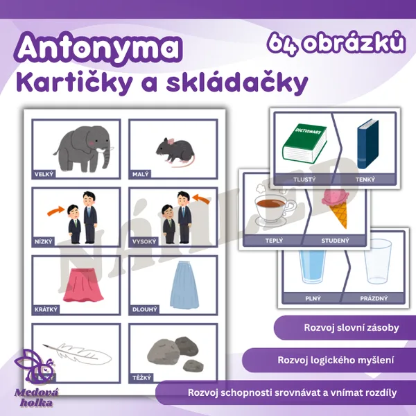 Antonyma (slova protikladná) 1