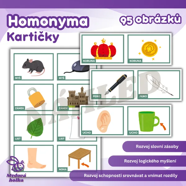 Homonyma (slova mnohoznačná) 1