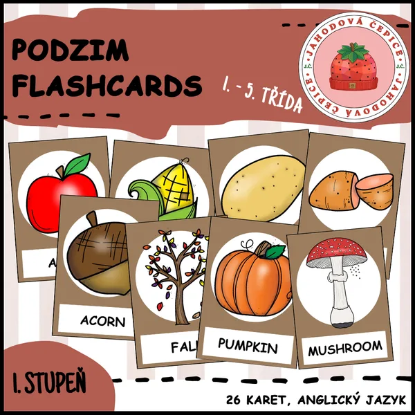 Podzim  - english flashcards 1