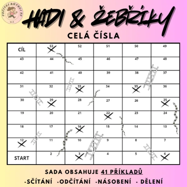 Hadi & Žebříky 1