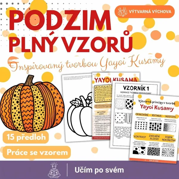 Podzim plný vzorů - výtvavýtvarná aktivita pro 2. stupeň ZŠ 1
