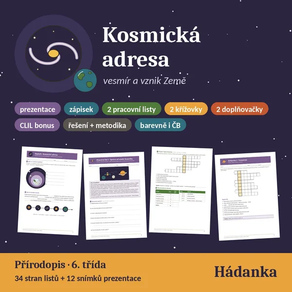 KOSMICKÁ ADRESA: VESMÍR A VZNIK ZEMĚ 1