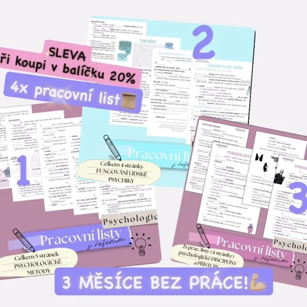 Pracovní listy do Psychologie 1