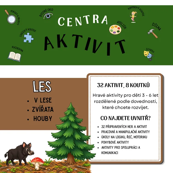 Centra aktivit - LES 1