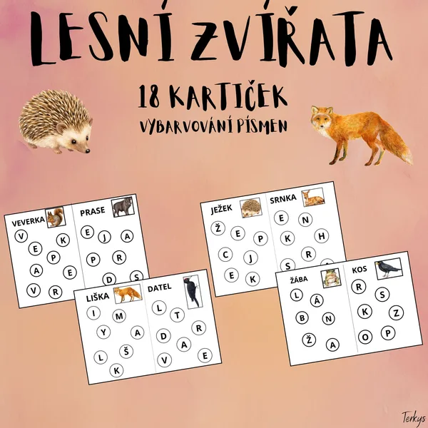 Lesní zvířata 1