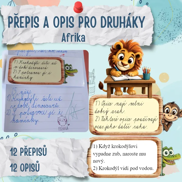 Opis a přepis - Afrika 1