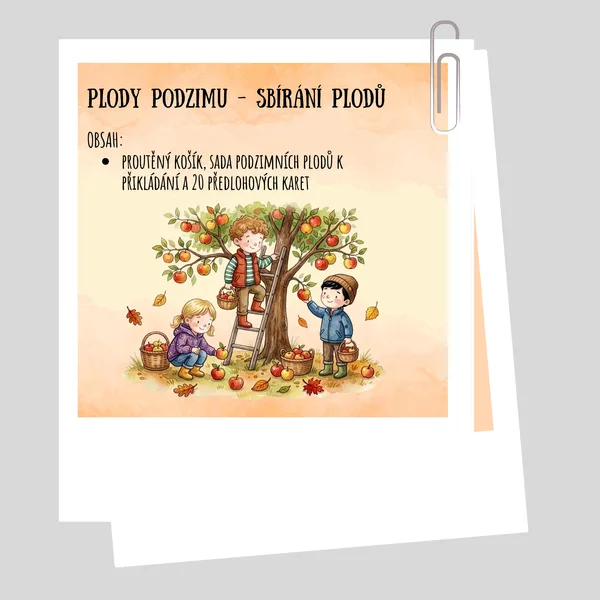 Sbírání plodů - Plody podzimu 1
