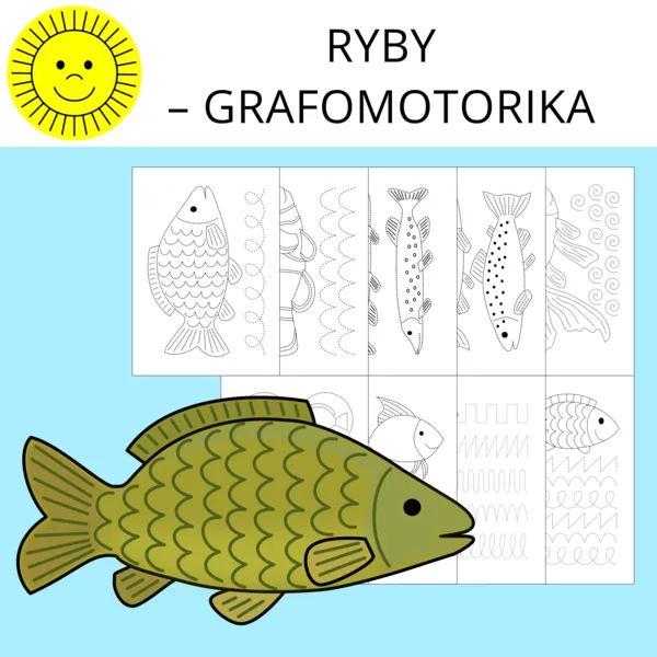 RYBY – GRAFOMOTORIKA 1