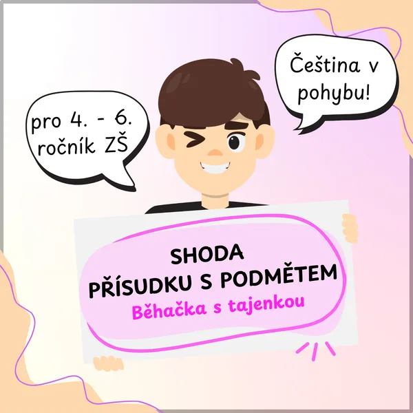Shoda přísudku s podmětem - běhačka 1