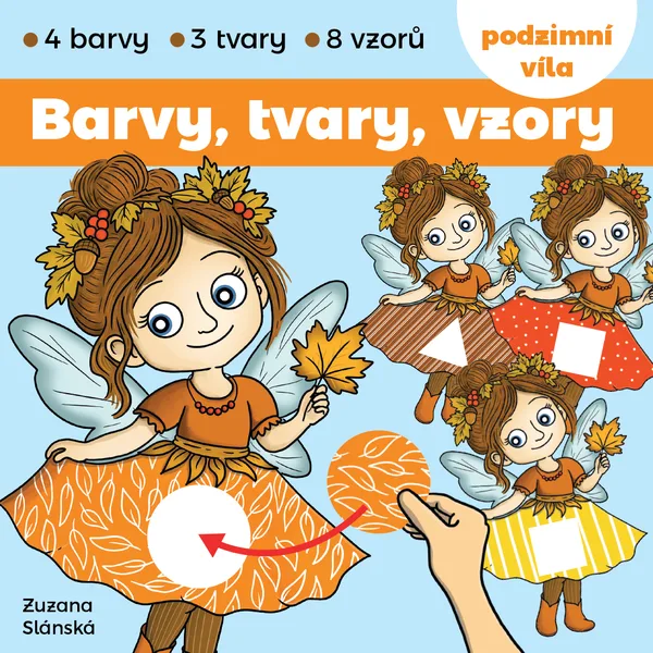 Barvy, tvary a vzory - podzimní víla 1
