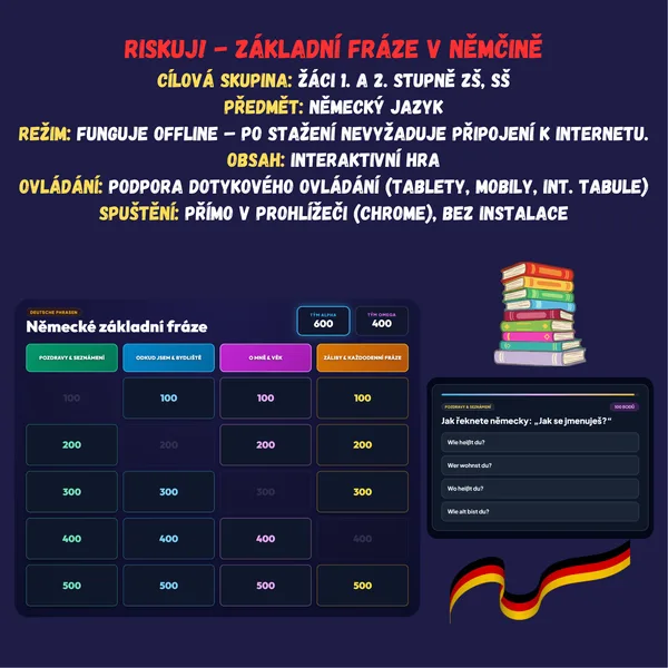 Riskuj! - Základní fráze v němčině 1