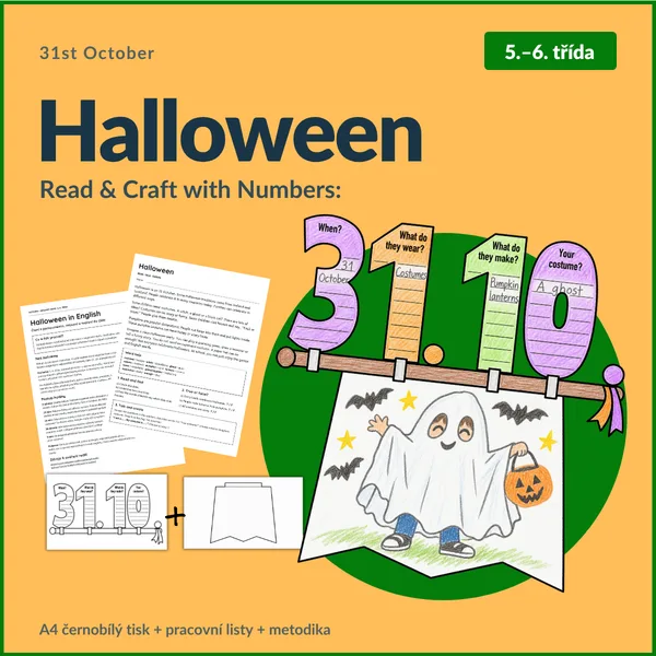 Read & Craft with Numbers: Halloween 1