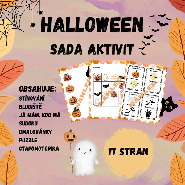 🎃 HALLOWEEN – SADA AKTIVIT 🎃 1