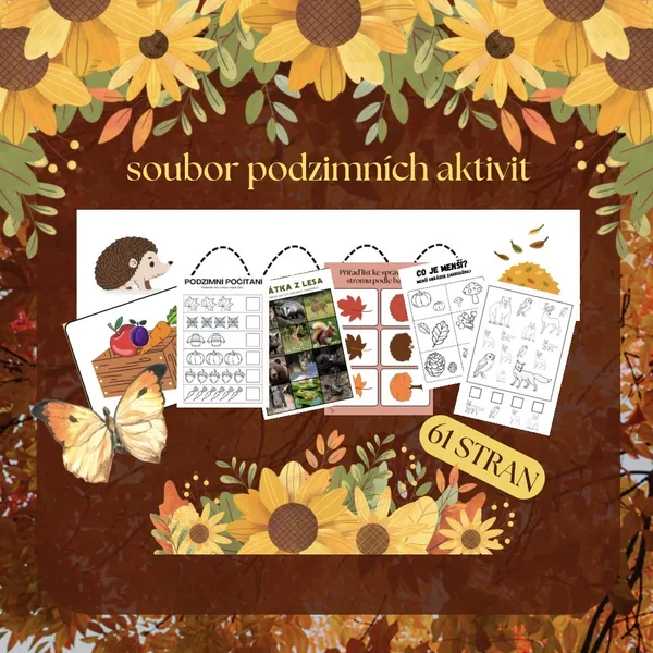 podzimní balíček ranních a volnočasových aktivit 🍂 1