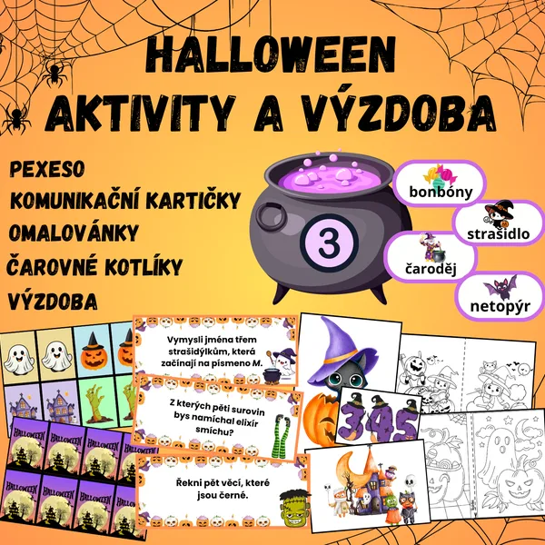 Halloween - aktivity a výzdoba pro děti 1