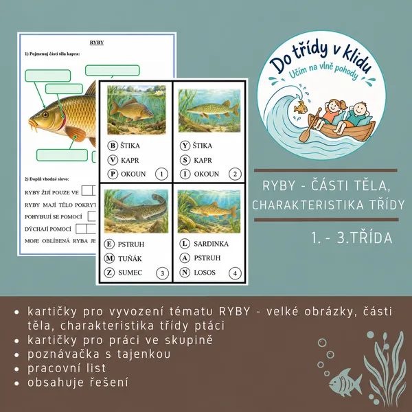 Ryby pro 1. - 3.ročník 1