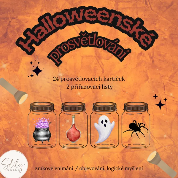 HALLOWEENSKÉ PROSVĚTLOVÁNÍ🎃 1
