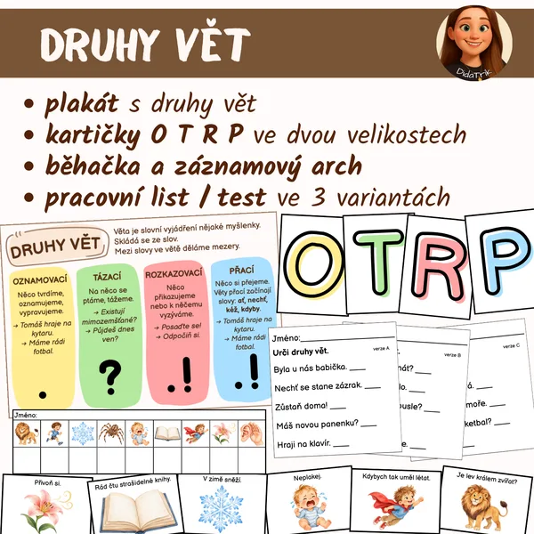 Druhy vět 1