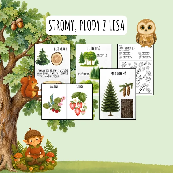 Stromy, Plody z lesa 1