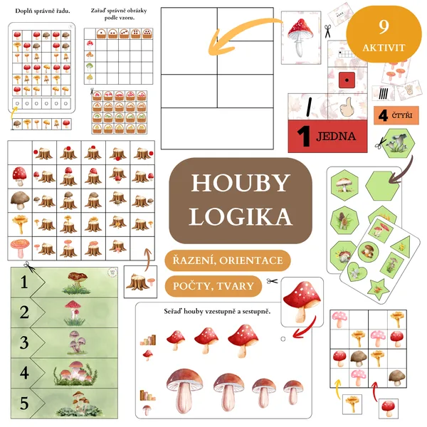 Houby - logika 1