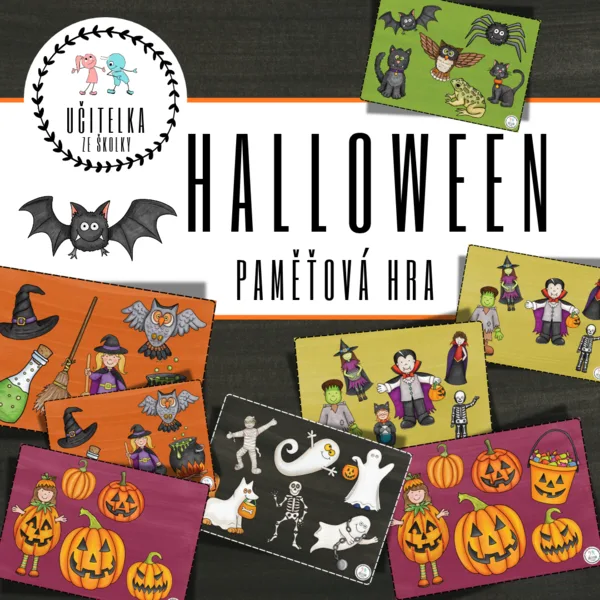 HALLOWEEN - PAMĚŤOVÁ HRA 1