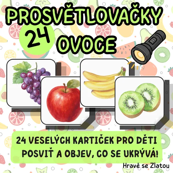 Prosvětlovačky – Ovoce 🍎 1