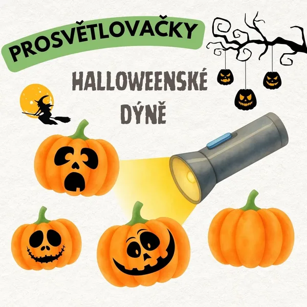 PROSVĚTLOVAČKY - Halloweenské dýně 🎃🔦 1