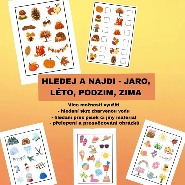 Hledej a najdi - Jaro, léto, podzim, zima 1