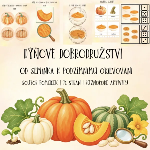 🎃 DÝŇOVÉ DOBRODRUŽSTVÍ - Od semínka k podzimnímu objevování 🕵️ 1