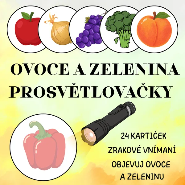 PROSVĚTLOVAČKY - OVOCE A ZELENINA 1