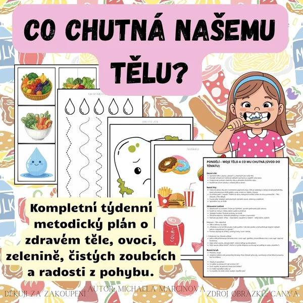 CO CHUTNÁ NAŠEMU TĚLU? - Kompletní týdenní příprava 1