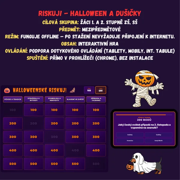 Riskuj! - Halloween a Dušičky 1