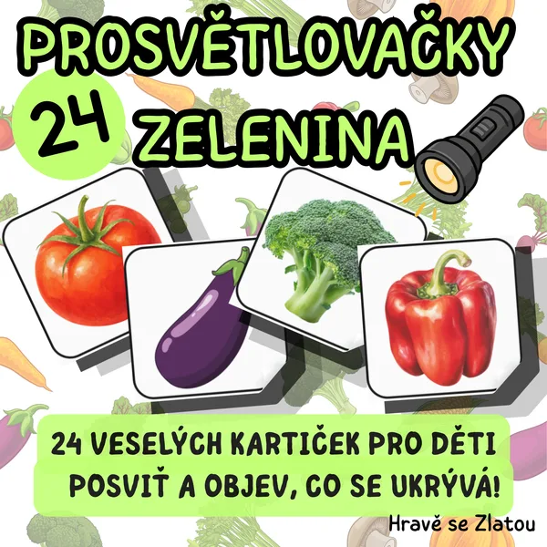 Prosvětlovačky – Zelenina 1