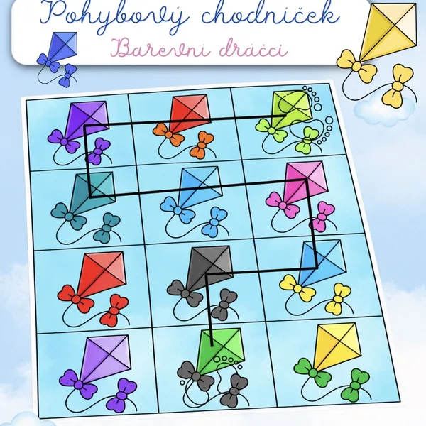 Pohybový chodníček 🪁 1